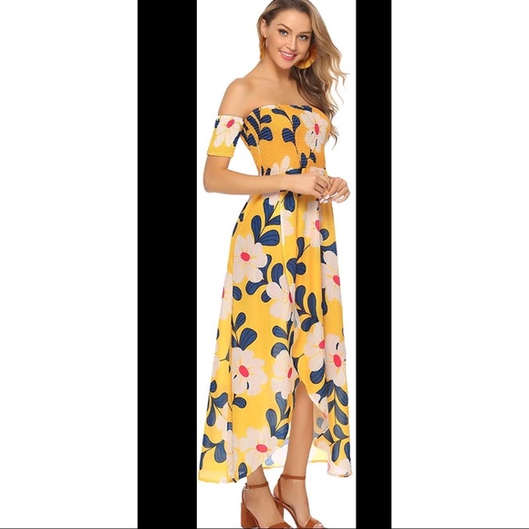 NWT Floral Maxi Dress - Picture 7 of 7
